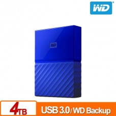  WD My Passport 4TB(藍) 2.5吋行動硬碟(WESN)
